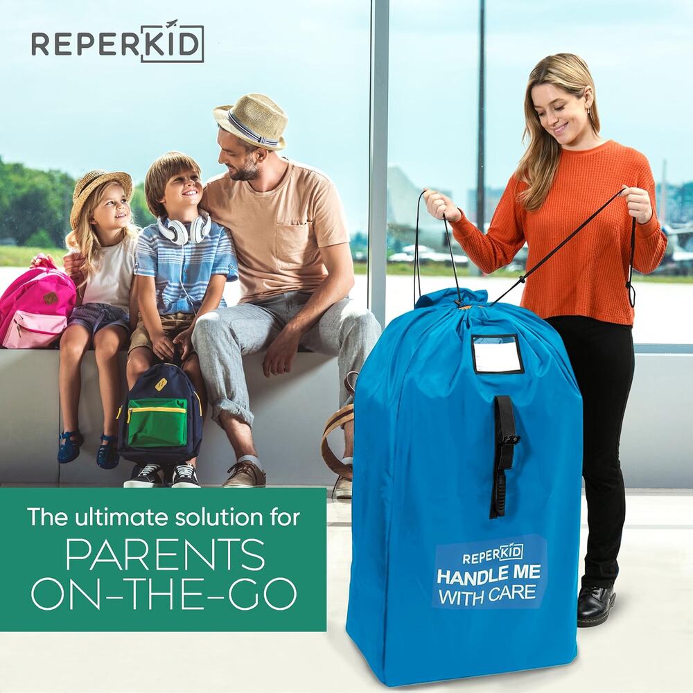 Large Stroller Travel Bag for Airplane, Fits Double & Jogging Strollers Water-Re - Picture 6 of 6